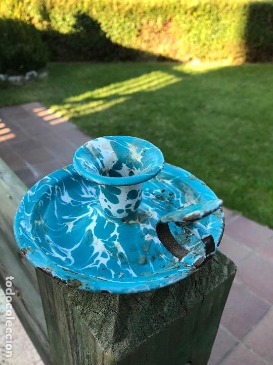 Antig&uuml;edades: Palmatoria, porcelana bicolor - Foto 2