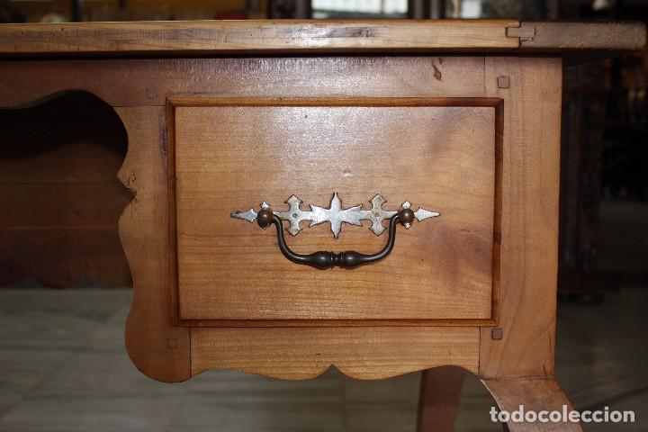 Antig&uuml;edades: MESA DE DESPACHO EN CEREZO.REF.6088 - Foto 5