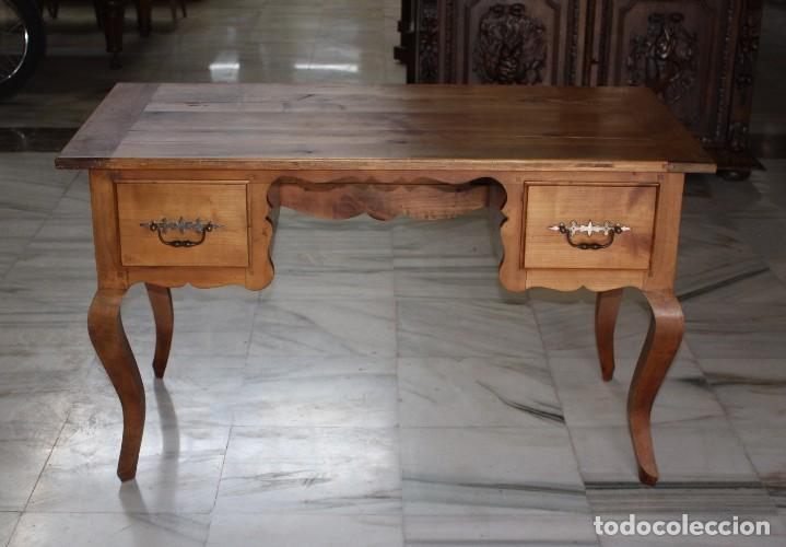 Antig&uuml;edades: MESA DE DESPACHO EN CEREZO.REF.6088 - Foto 8