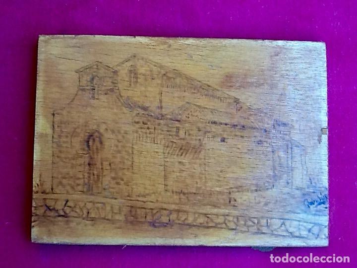 Antiguidades: PIROGRABADO EN MADERA. FIRMADO.EL ENVIO ESTA INCLUIDO EN EL PRECIO.