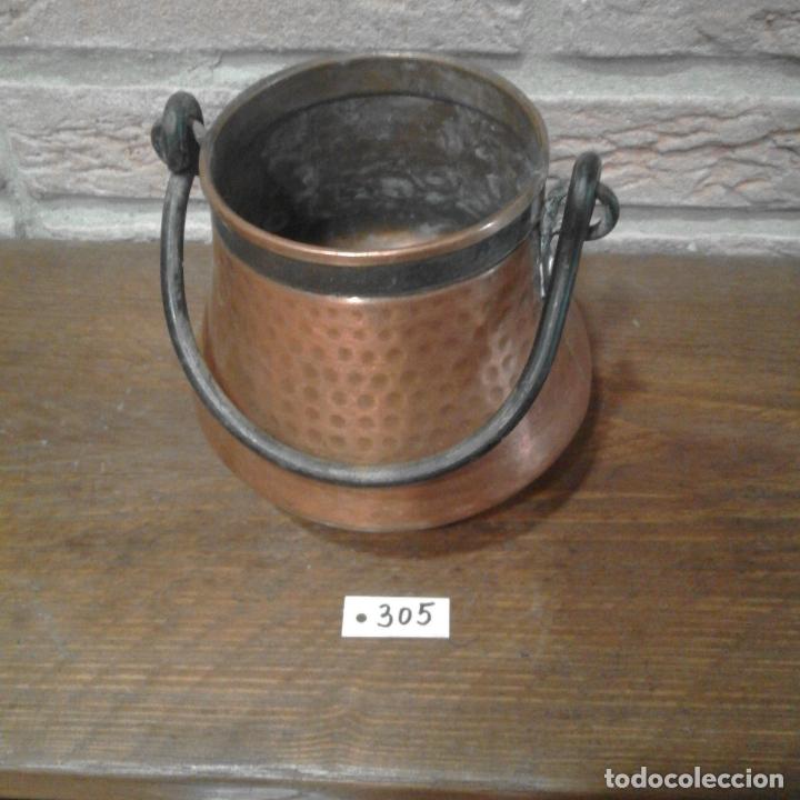 Antig&uuml;edades: ANTIGUO CALDERO DE COBRE - Foto 1