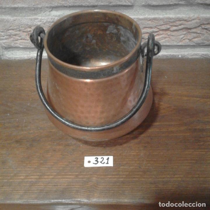 Antig&uuml;edades: ANTIGUO CALDERO DE COBRE - Foto 1
