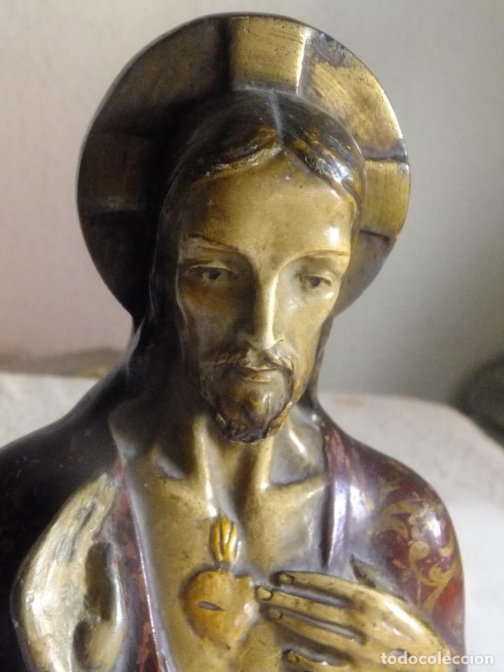 sagrado corazón de jesús de medio cuerpo. - Comprar ...