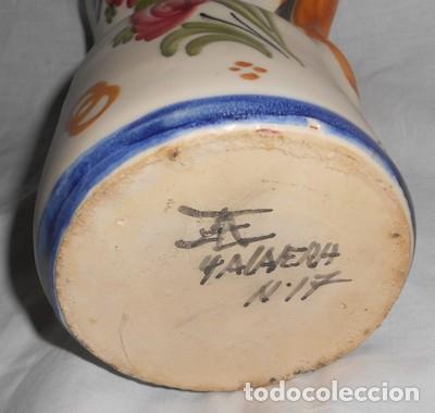 Antig&uuml;edades: JARRA DE PORCELANA DE TALAVERA - Foto 2