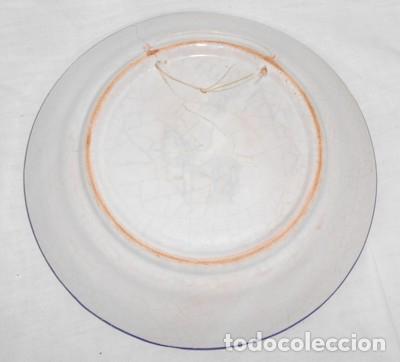 Antig&uuml;edades: PLATO DE PORCELANA SIN MARCA - Foto 2