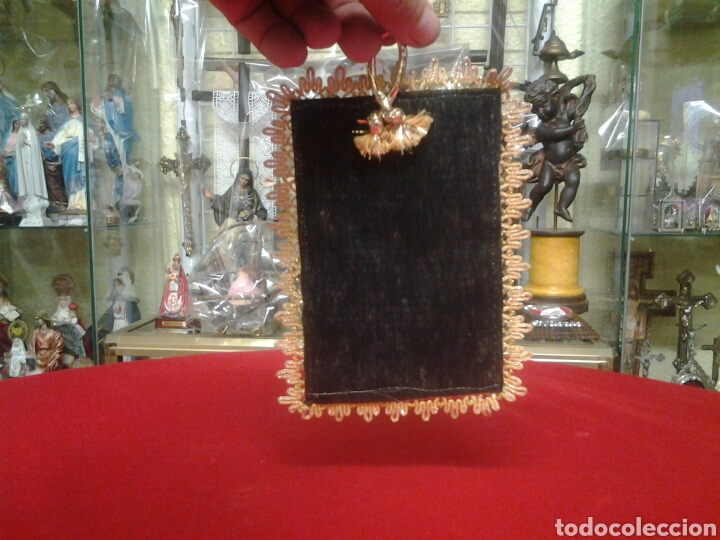 Antig&uuml;edades: Escapulario de nuestra preciosa Virgen - Foto 2