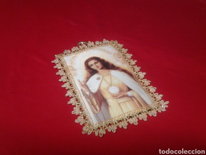 Antig&uuml;edades: Escapulario de nuestra preciosa Virgen - Foto 4