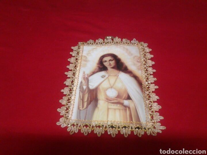 Antig&uuml;edades: Escapulario de nuestra preciosa Virgen - Foto 5