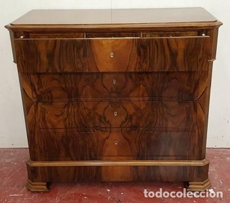 Antig&uuml;edades: C&Oacute;MODA ESCRITORIO CARLOS X - Foto 2