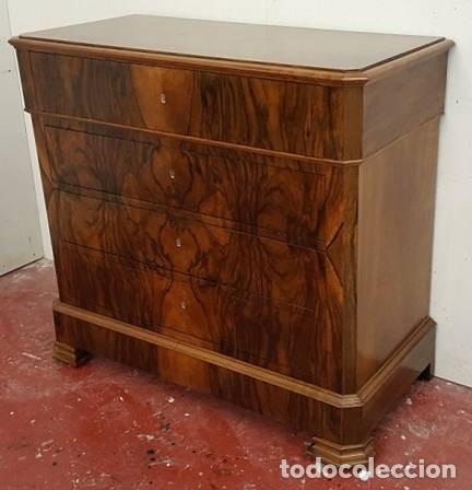Antig&uuml;edades: C&Oacute;MODA ESCRITORIO CARLOS X - Foto 4