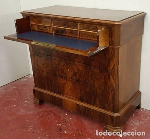 Antig&uuml;edades: C&Oacute;MODA ESCRITORIO CARLOS X - Foto 5
