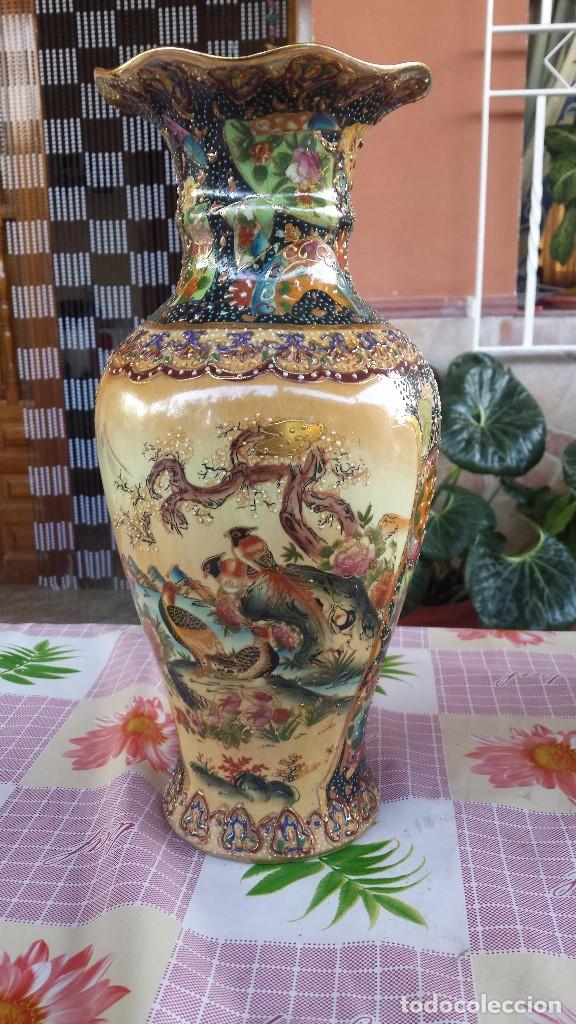 Antig&uuml;edades: antiguo jarron , sellado satsuma - Foto 1