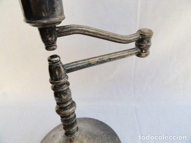 Antig&uuml;edades: ANTIGUO PIE DE L&Aacute;MPARA CON BRAZO EXTENSIBLE MULTIPOSICI&Oacute;N. - Foto 14