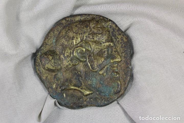 Oggetti Antichi: Medalla Busto Griego. S.XX