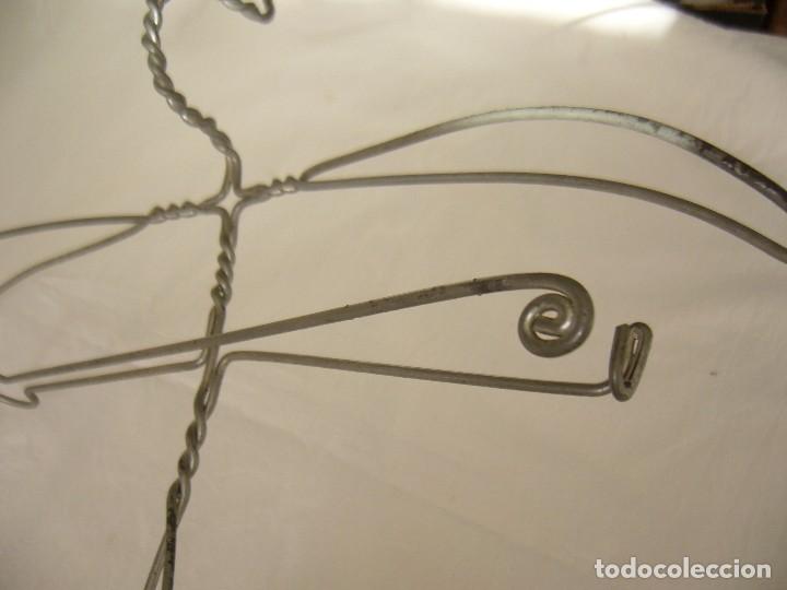 Antig&uuml;edades: PERCHA ALAMBRE - Foto 5