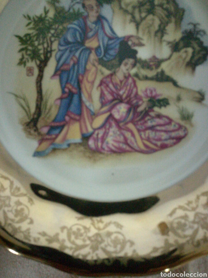 Antig&uuml;edades: Bonito plato decorativo - Foto 4