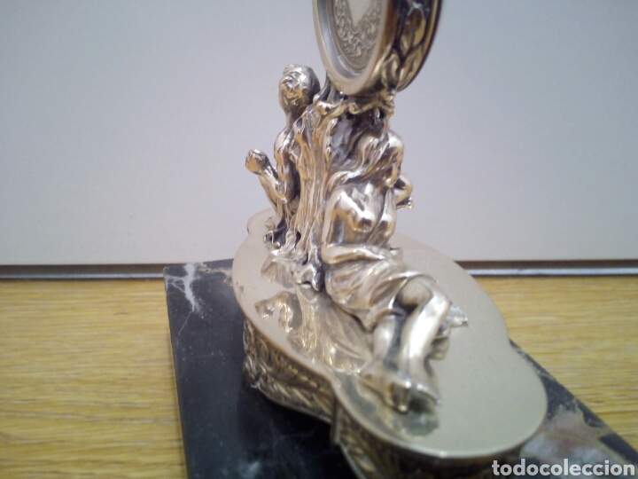 Antig&uuml;edades: Reloj en plata de ley de la casa Alberty - Foto 6