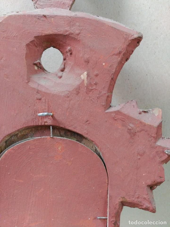 Antig&uuml;edades: CORNUCOPIA DE MADERA ESTUCADA Y DORADA, SIGLO XIX - Foto 15