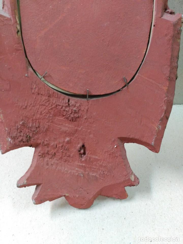 Antig&uuml;edades: CORNUCOPIA DE MADERA ESTUCADA Y DORADA, SIGLO XIX - Foto 18