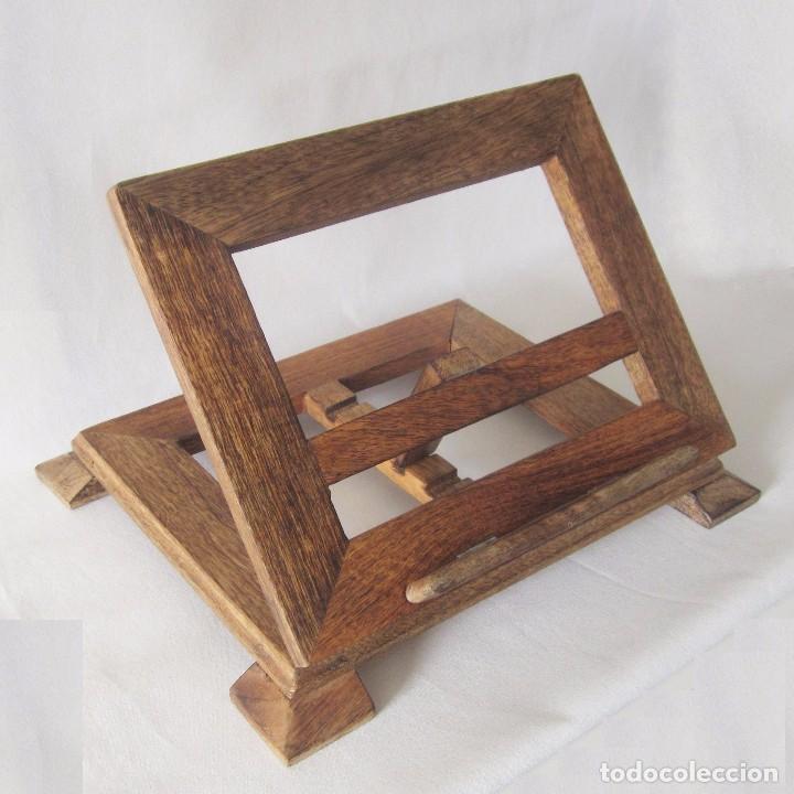 Atril De Madera Plegable - Diseño Sagrado Para Libros O Biblia