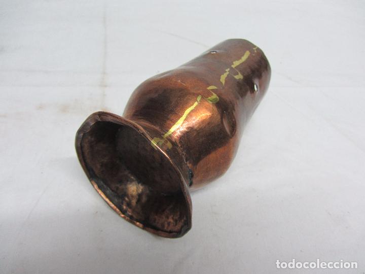 Antig&uuml;edades: Lote de cuatro chocolateras en cobre - Foto 11