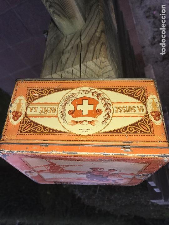Antig&uuml;edades: Bombonera, chapa, a&ntilde;o 50 - Foto 3