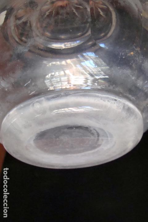 Antig&uuml;edades: Botella de cristal con tap&oacute;n - Foto 2