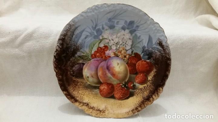 Antig&uuml;edades: Plato decoraci&oacute;n de Limoges , Francia. - Foto 1
