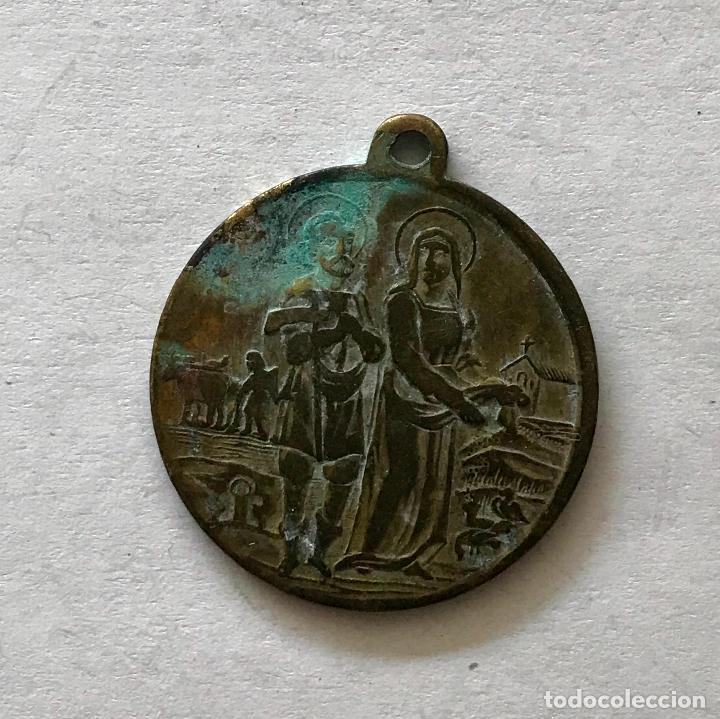 Antig&uuml;edades: Medalla ermita de San Isidro Labrador - Foto 1