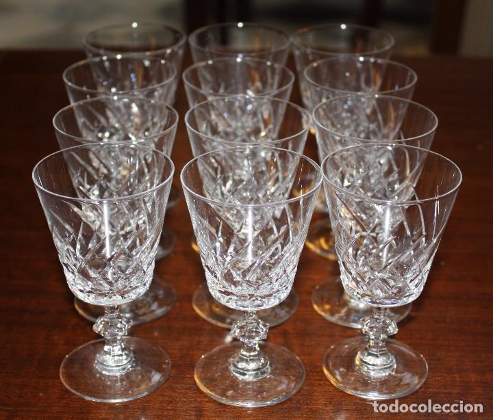 Antig&uuml;edades: SERVICIO COPAS DE CRISTAL.REF.6107 - Foto 3