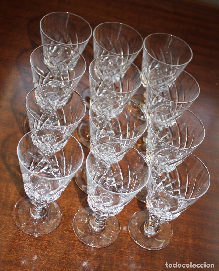 Antig&uuml;edades: SERVICIO COPAS DE CRISTAL.REF.6107 - Foto 4