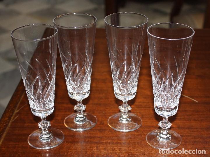 Antig&uuml;edades: SERVICIO COPAS DE CRISTAL.REF.6107 - Foto 6