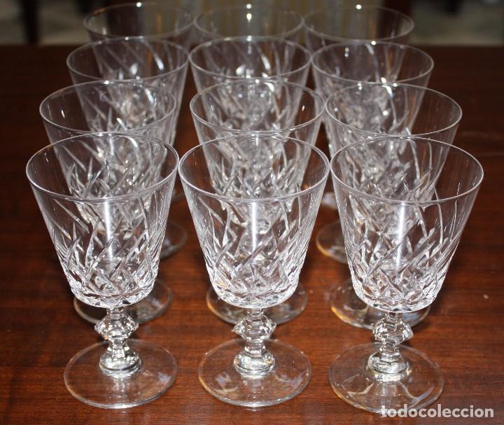 Antig&uuml;edades: SERVICIO COPAS DE CRISTAL.REF.6107 - Foto 10