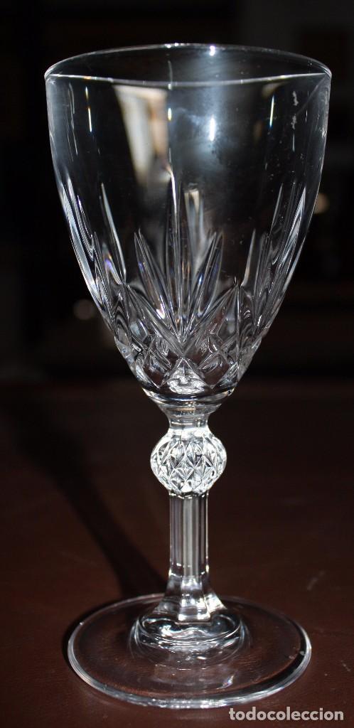 Antig&uuml;edades: JUEGO DE COPAS DE CRISTAL.REF.6108 - Foto 5