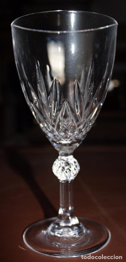 Antig&uuml;edades: JUEGO DE COPAS DE CRISTAL.REF.6108 - Foto 8