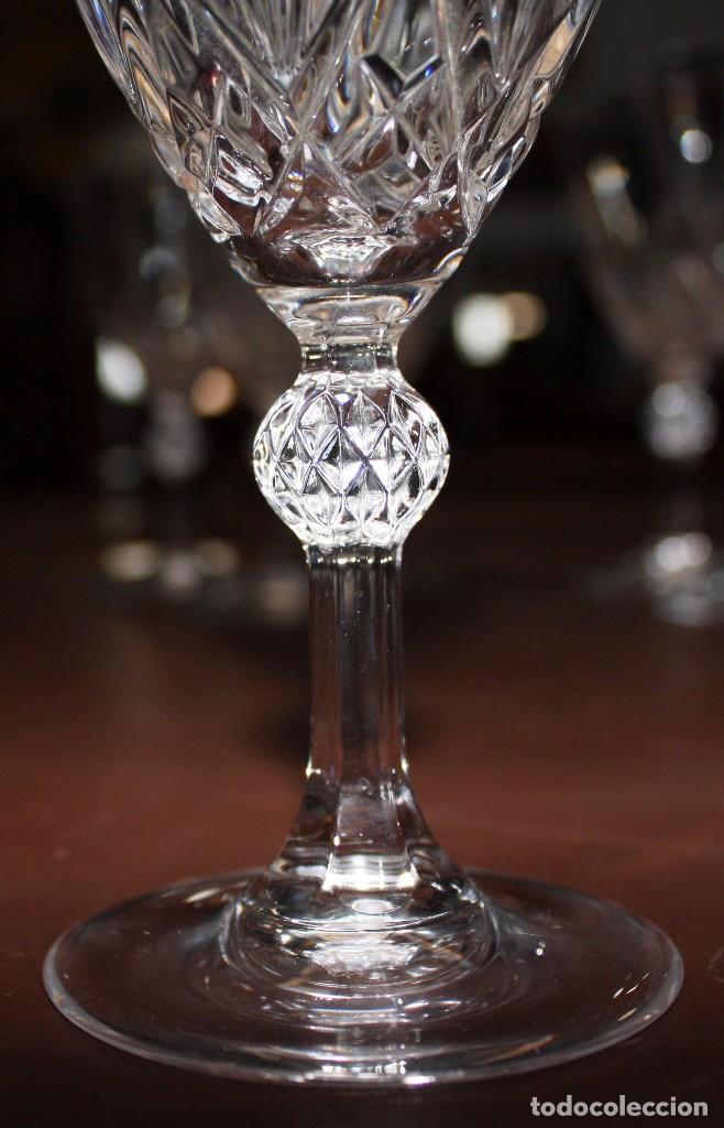 Antig&uuml;edades: JUEGO DE COPAS DE CRISTAL.REF.6108 - Foto 17