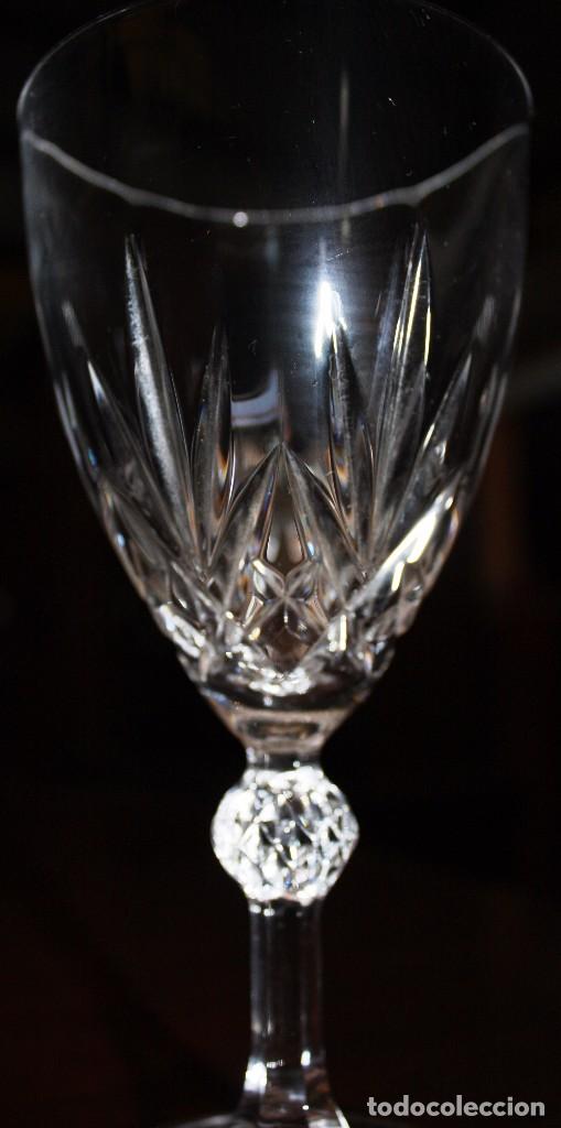 Antig&uuml;edades: JUEGO DE COPAS DE CRISTAL.REF.6108 - Foto 19