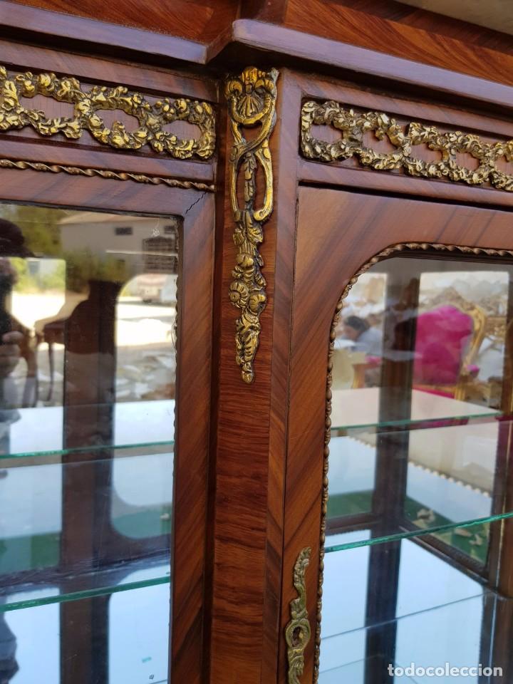 Antig&uuml;edades: VITRINA ESTILO FRANCES - Foto 5