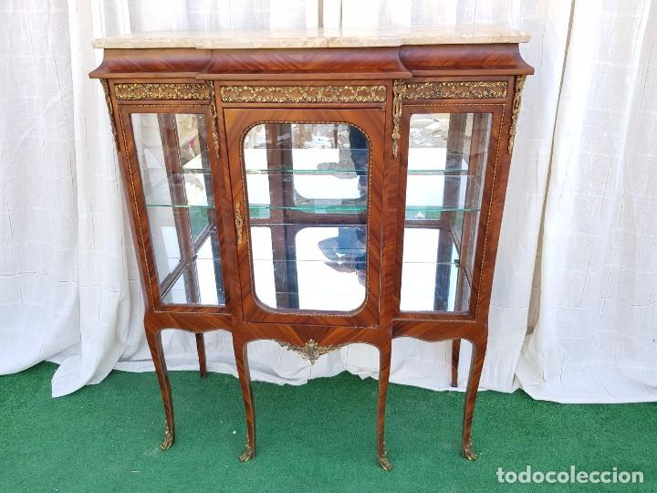 Antig&uuml;edades: VITRINA ESTILO FRANCES - Foto 10
