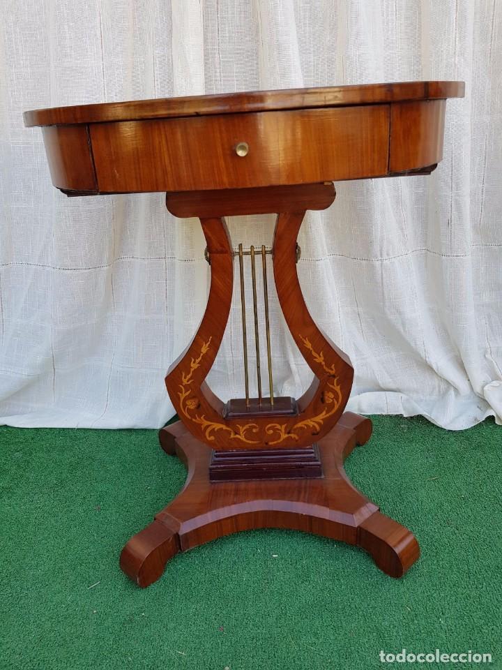 Antig&uuml;edades: MESA A LIRA ESTILO FRANCES - Foto 6