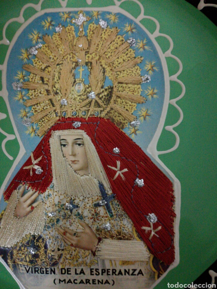 Antig&uuml;edades: Plato Rdo. de Sevilla Esperanza Macarena - Foto 2