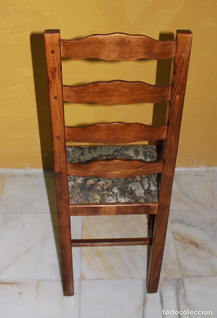 Antig&uuml;edades: 6 SILLAS DE ROBLE.REF 6109 - Foto 8
