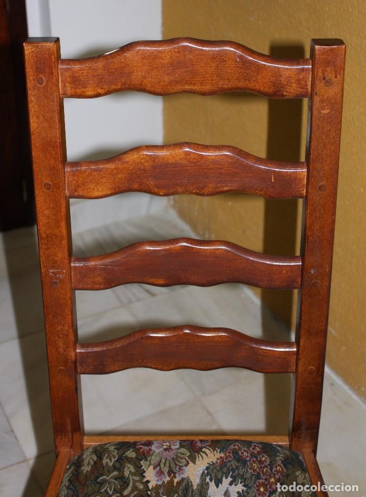 Antig&uuml;edades: 6 SILLAS DE ROBLE.REF 6109 - Foto 11