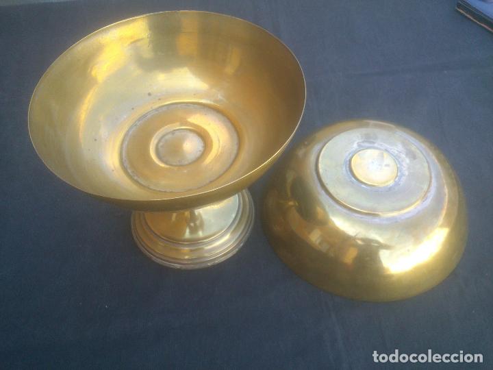 Antig&uuml;edades: ANTIGUO JUEGO EN BRONCE. - Foto 2