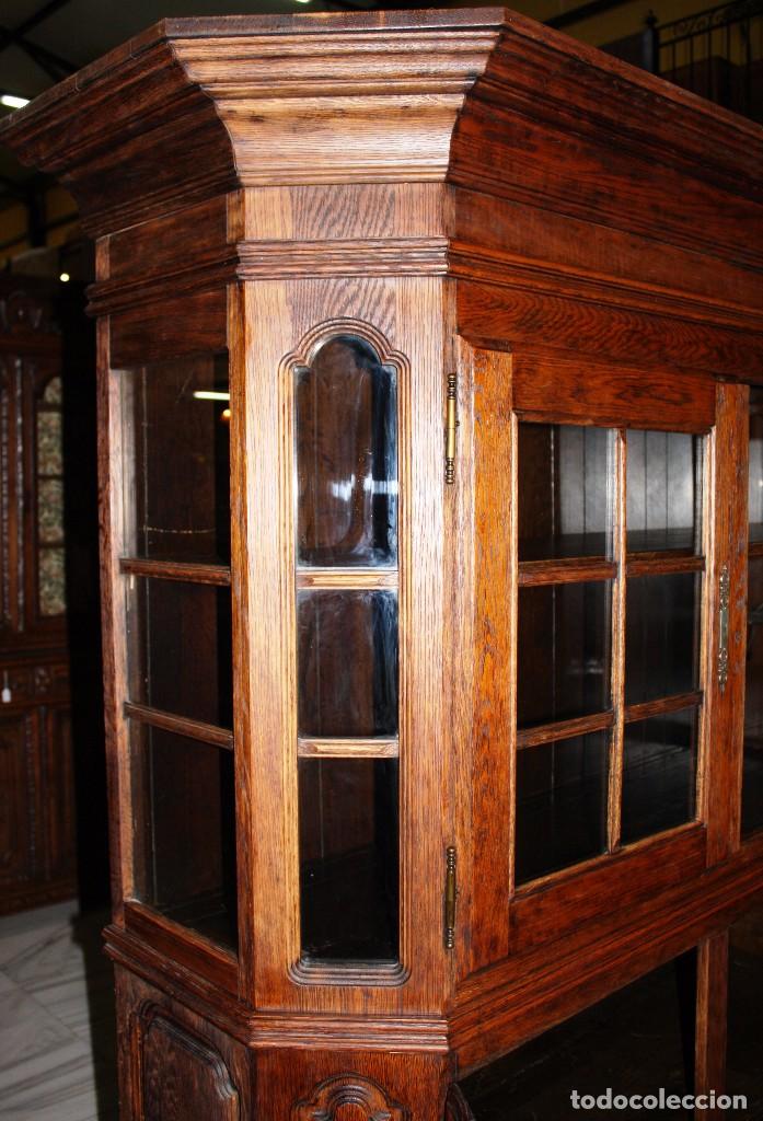 Antig&uuml;edades: BUFET VITRINA/ BIBLIOTECA. REF.6112 - Foto 6