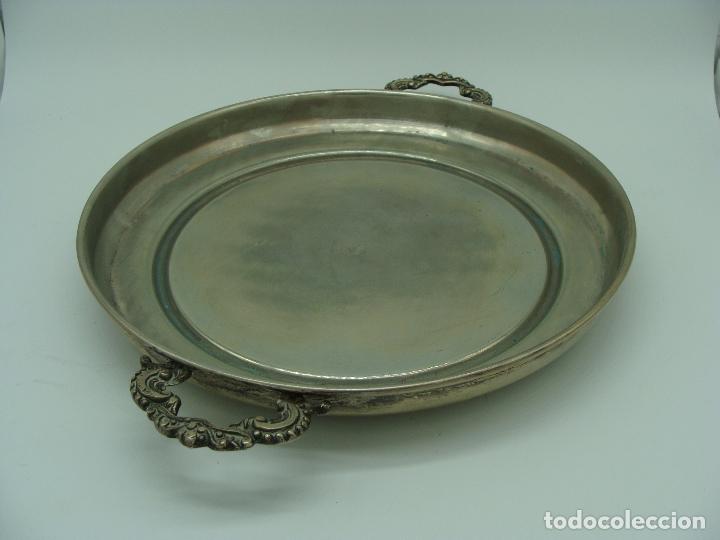 Antig&uuml;edades: Bandeja para servir. Con tapa. - Foto 4