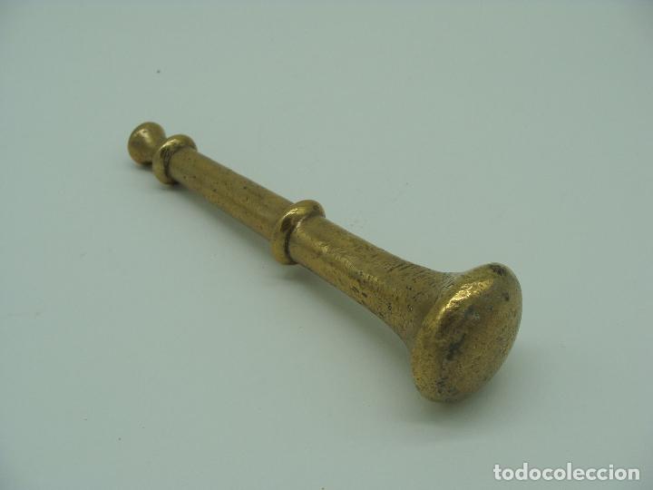 Antig&uuml;edades: Mortero de bronce - Siglo XIX - Foto 5