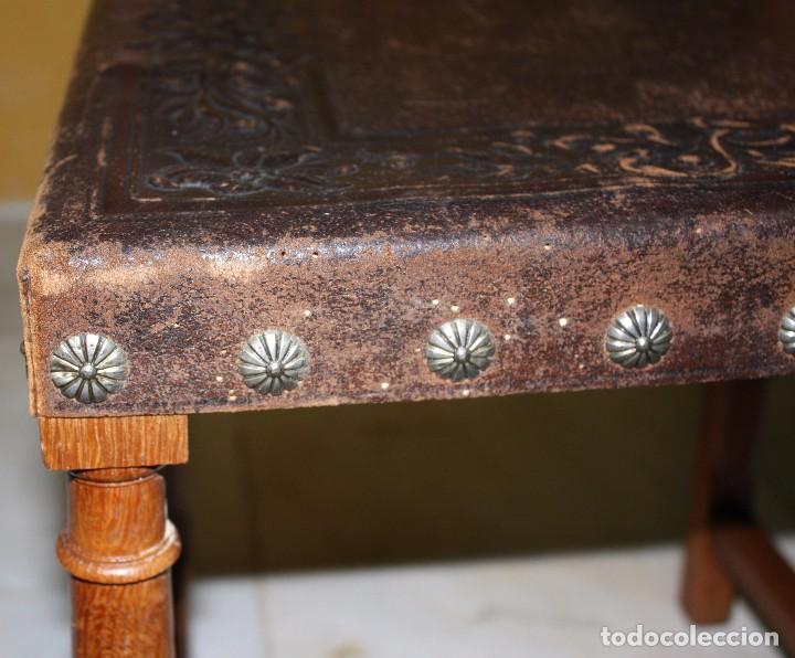 Antig&uuml;edades: 6 SILLAS DE ESTILO ISABELINO.REF.6123 - Foto 6