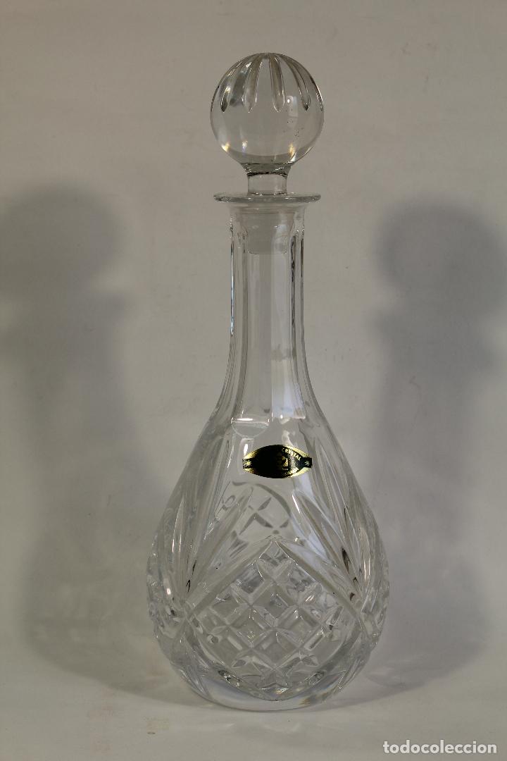 Antig&uuml;edades: licorera en cristal tallado - Foto 3