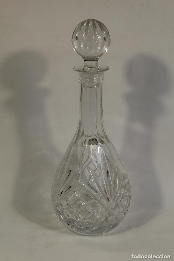 Antig&uuml;edades: licorera en cristal tallado - Foto 6